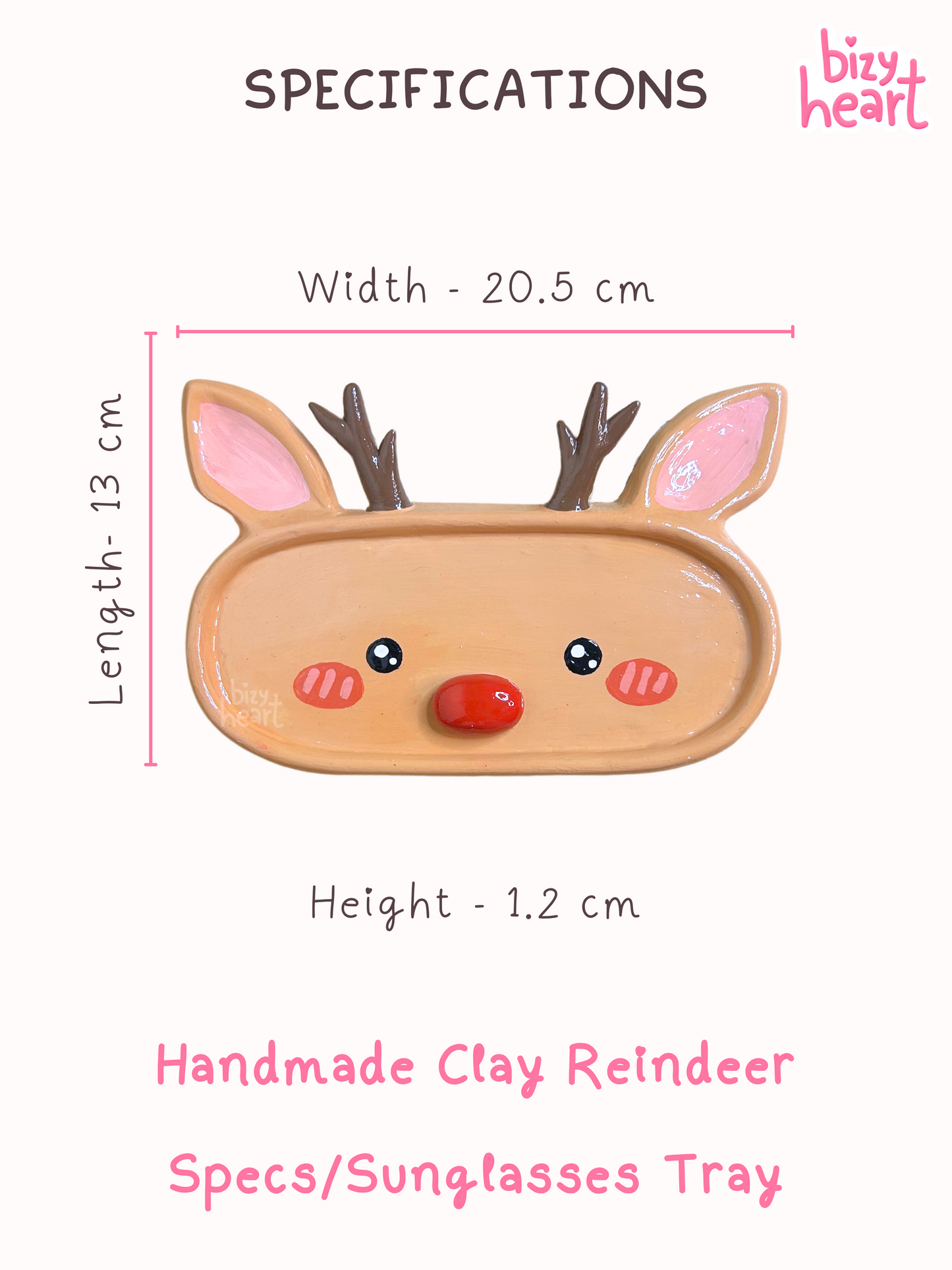 Reindeer Specs/Sunglasses Tray