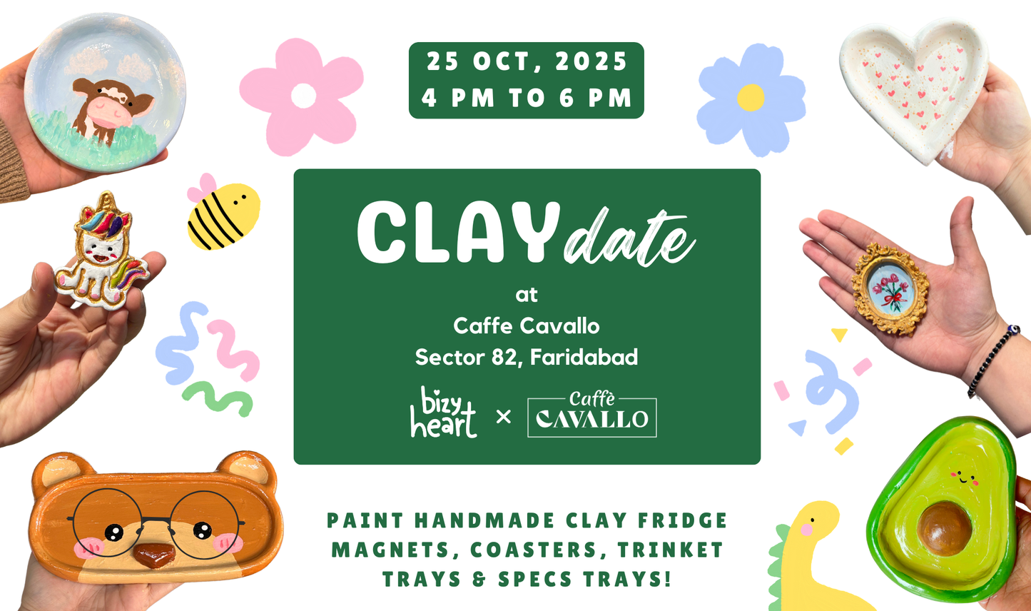 Clay Painting Workshop @ Caffe Cavallo