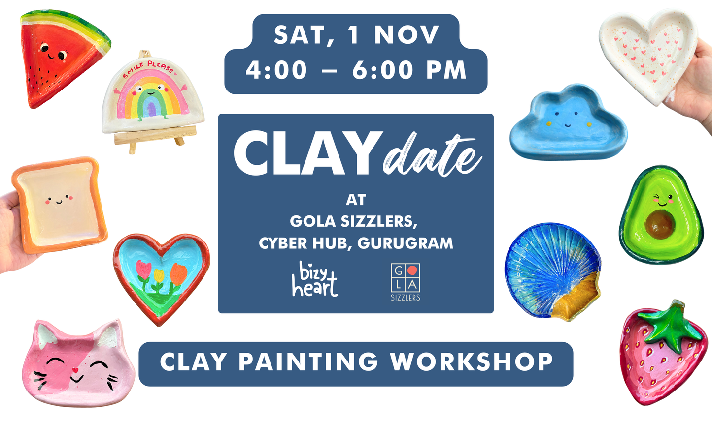 Clay Painting Workshop @ Gola Sizzlers