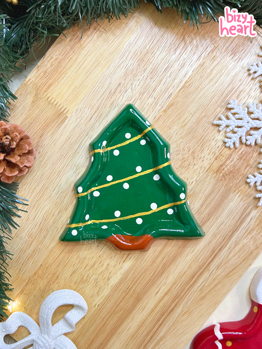 Christmas Tree Trinket Tray