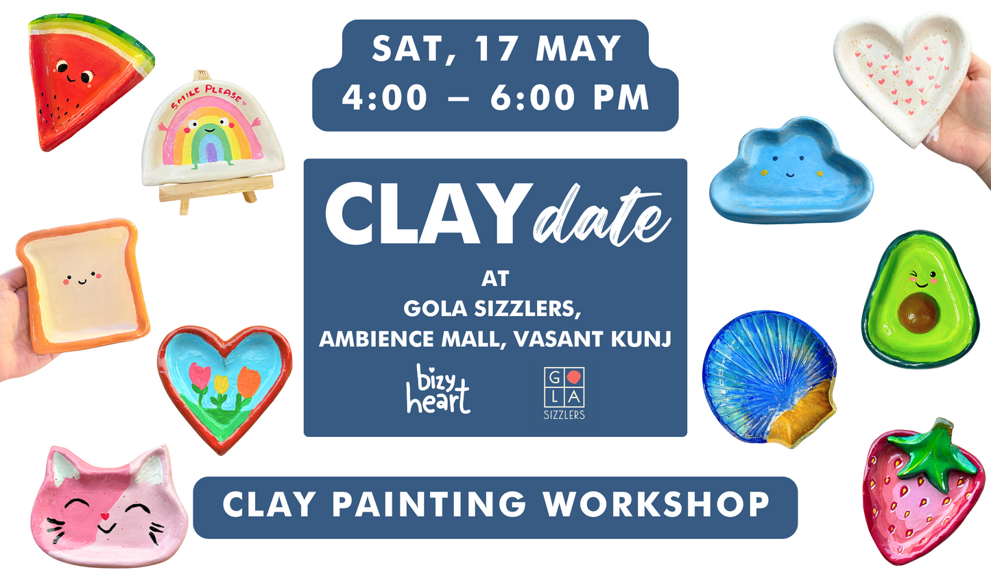 Clay Painting Workshop @ Gola Sizzlers